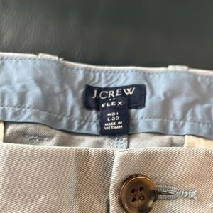 Set of 4 J Crew chinos! Super soft and broken in. 2 Red and 2 light blue.